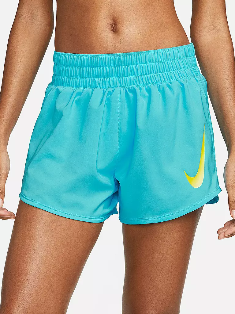 NIKE | Damen Laufshort Nike Swoosh | blau