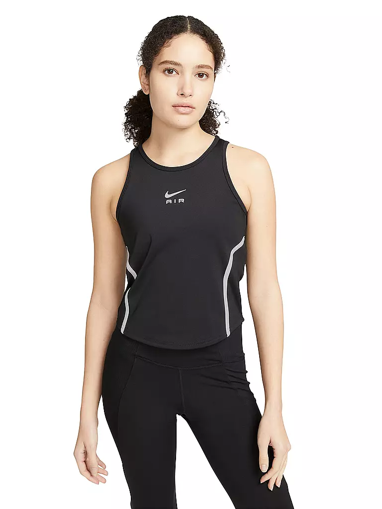 NIKE | Damen Lauftank Air Dri-FIT | schwarz