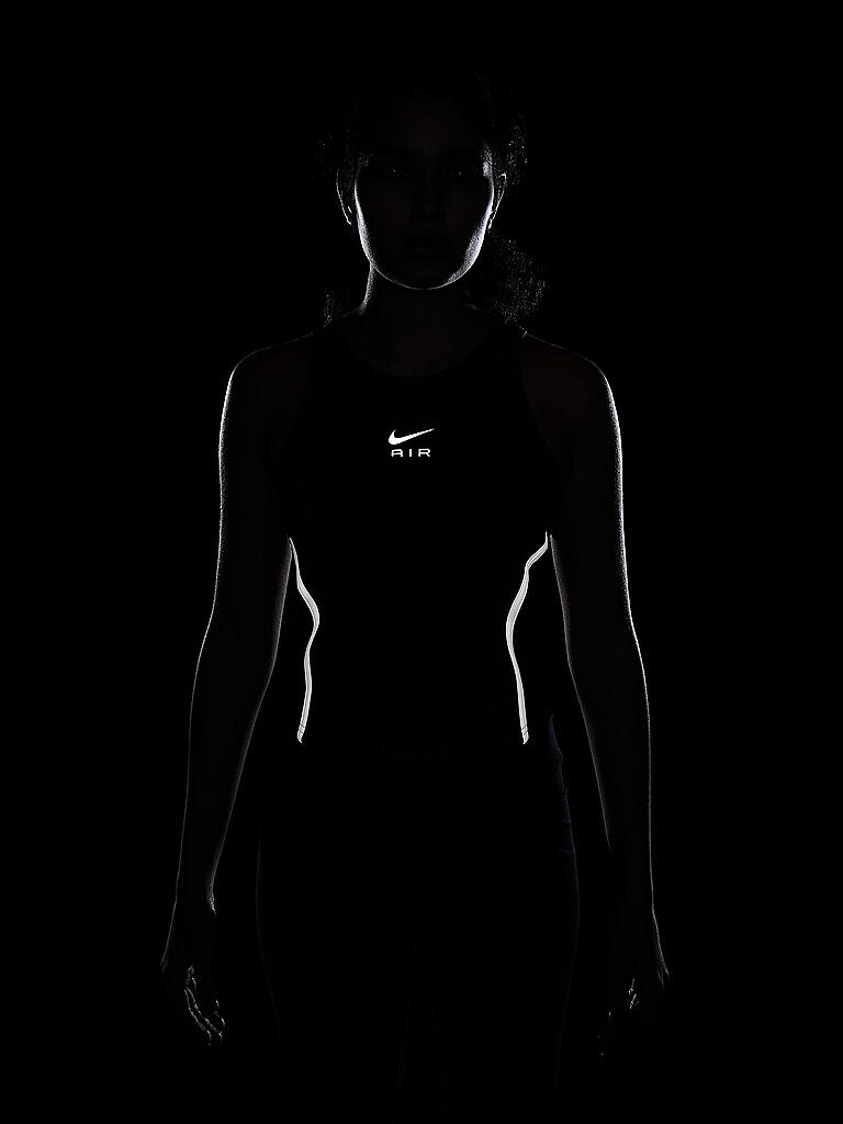 NIKE | Damen Lauftank Air Dri-FIT | schwarz