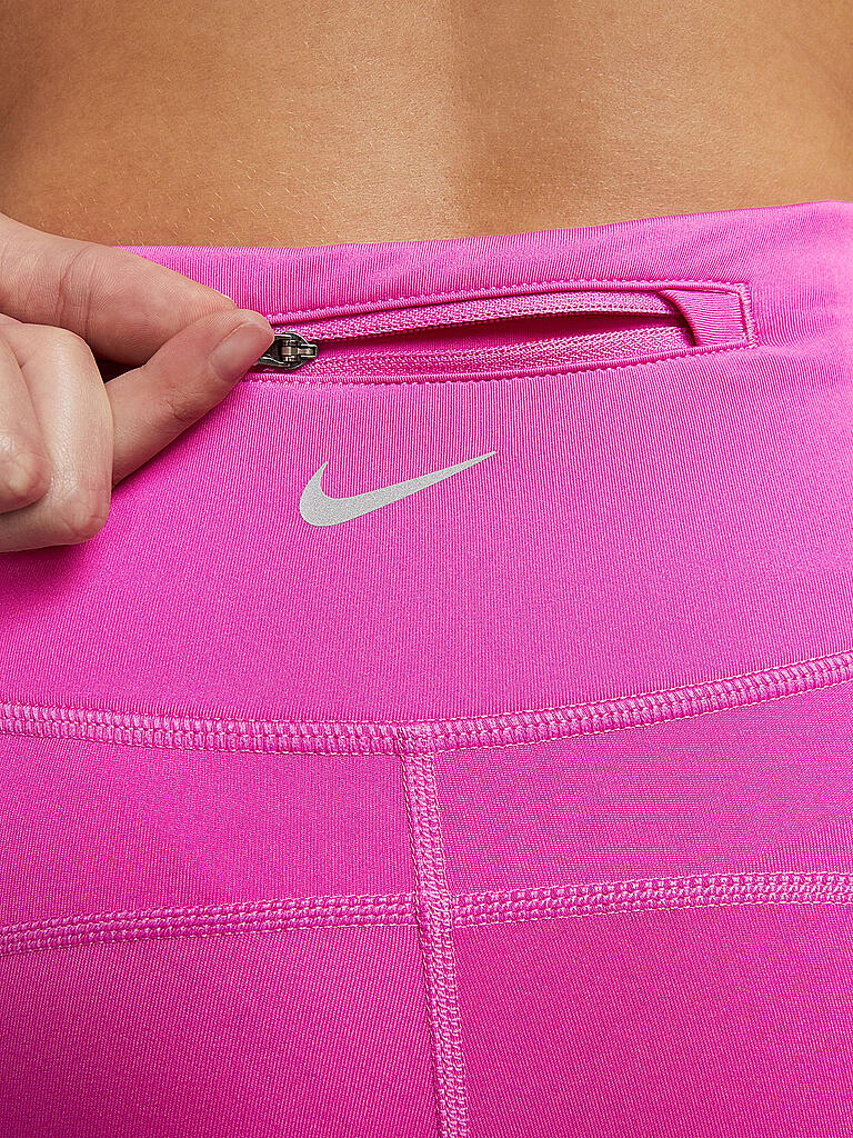 NIKE | Damen Lauftight Dri-FIT Fast Mid-Rise | pink