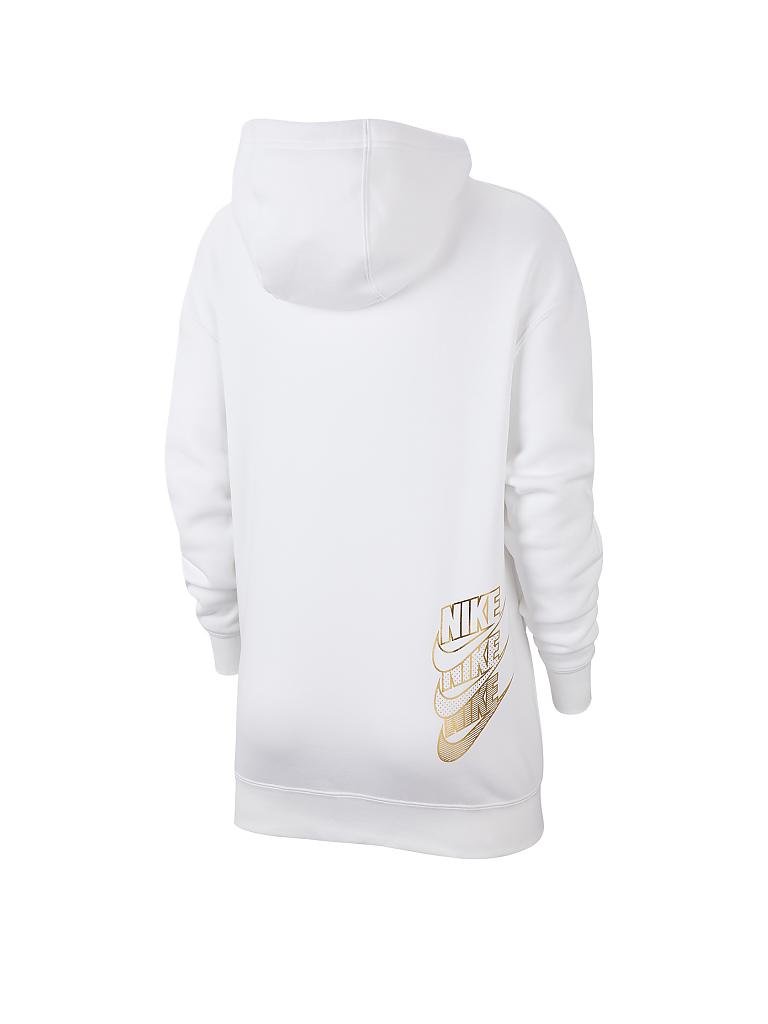 NIKE | Damen Long-Hoodie Nike Sportswear | weiß