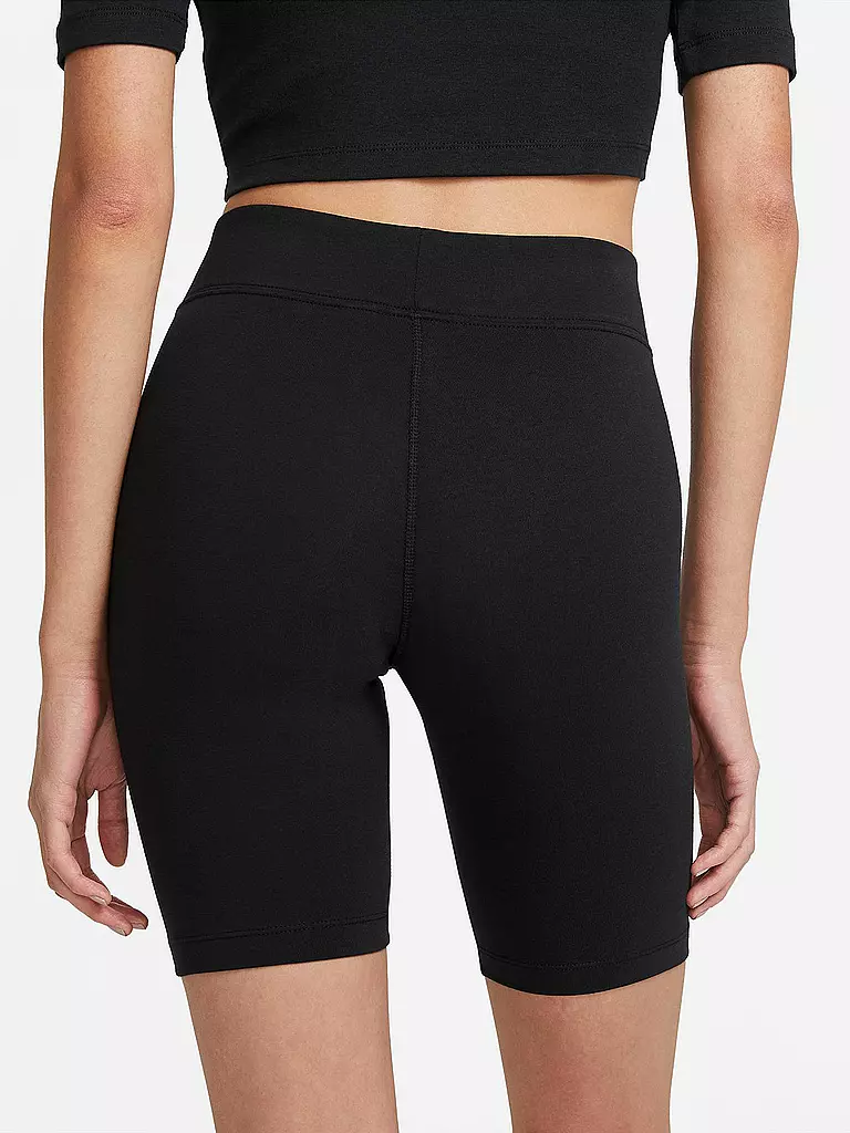 NIKE | Damen Radler Sportswear Essential | schwarz