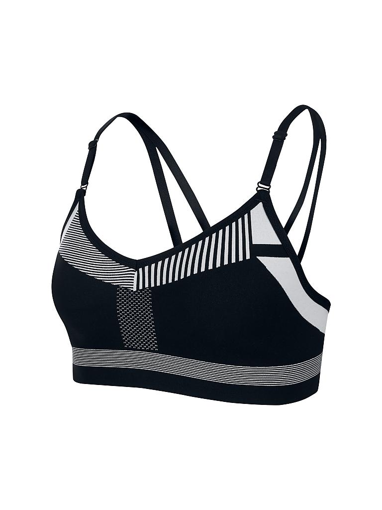 NIKE Damen Sport-BH Flyknit Indy Tech Pack schwarz