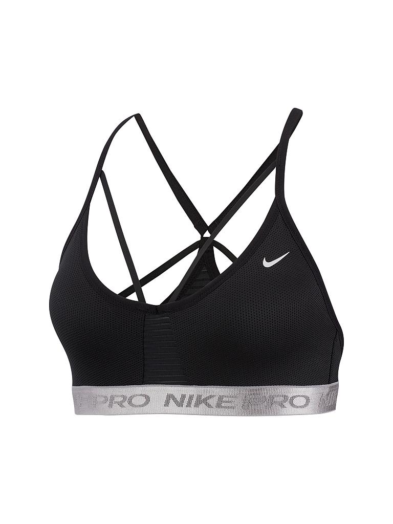 NIKE | Damen Sport-BH Pro AeroAdapt Indy Low Support | schwarz