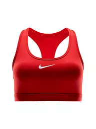 NIKE | Damen Sport-BH Swoosh Medium Support  | rot
