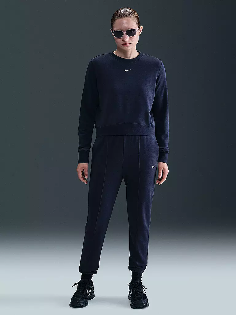 NIKE | Damen Sweater Sportswear Chill Terry | dunkelblau
