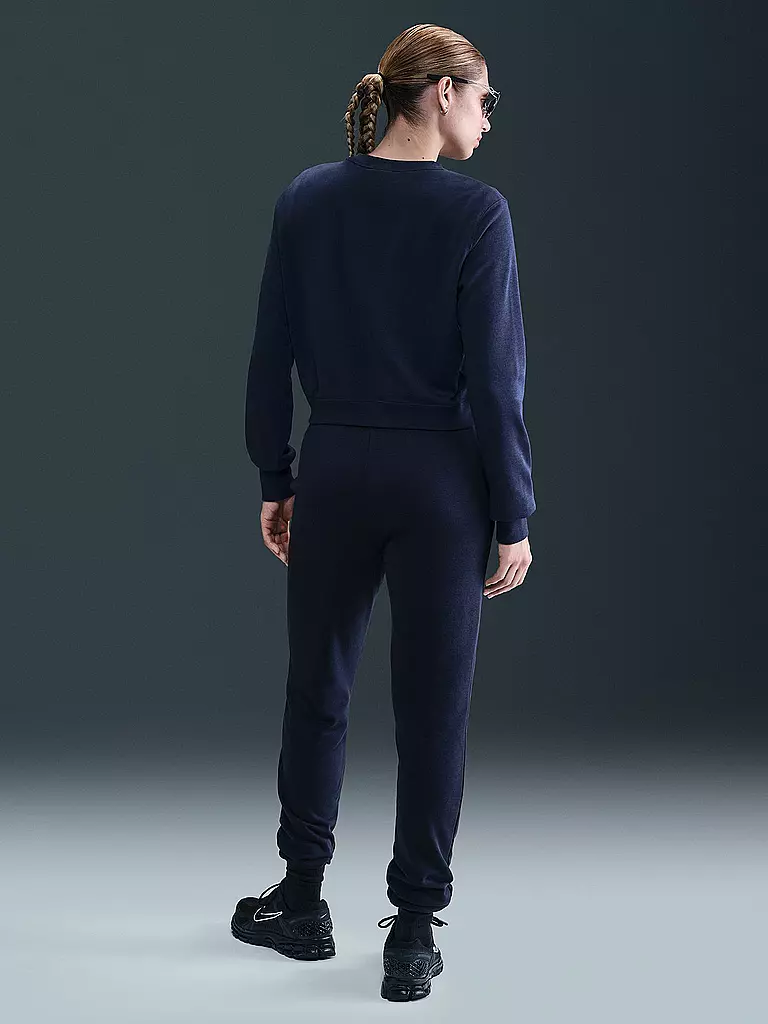 NIKE | Damen Sweater Sportswear Chill Terry | dunkelblau