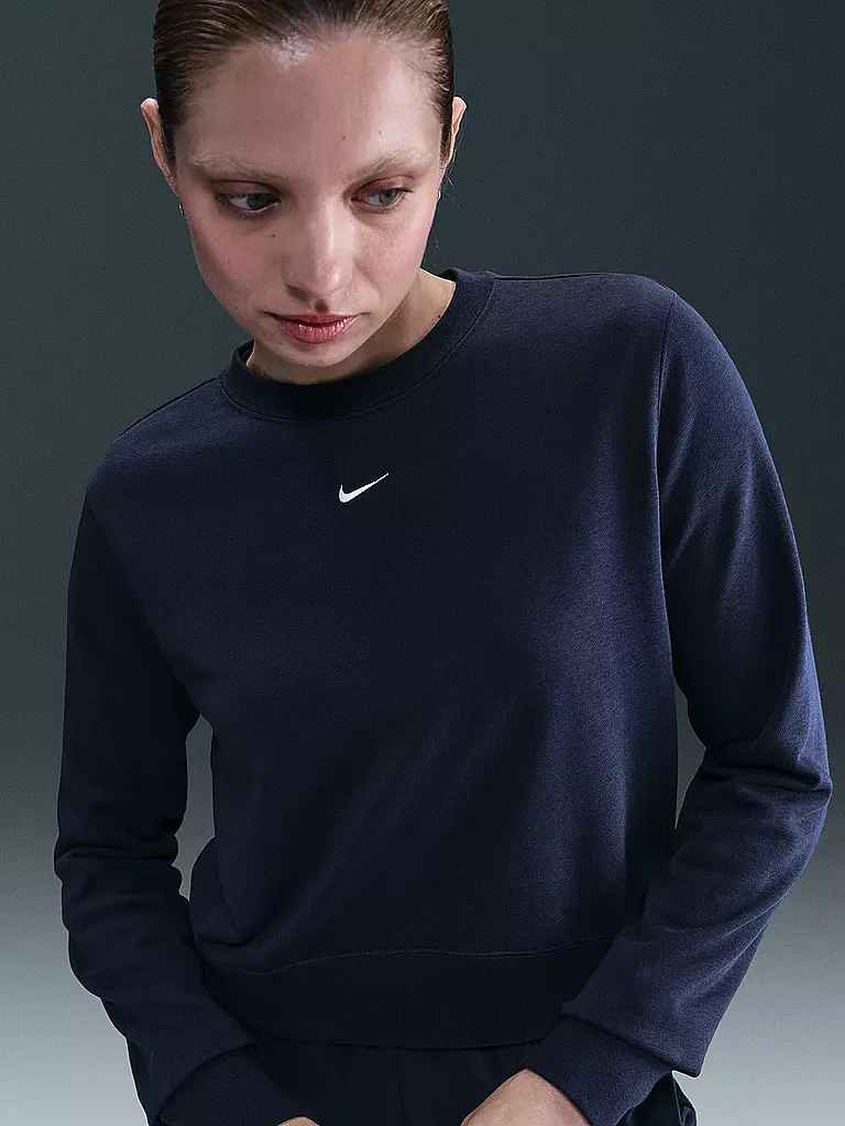 NIKE | Damen Sweater Sportswear Chill Terry | dunkelblau