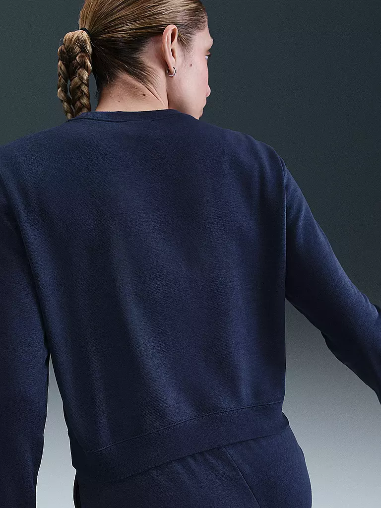NIKE | Damen Sweater Sportswear Chill Terry | dunkelblau