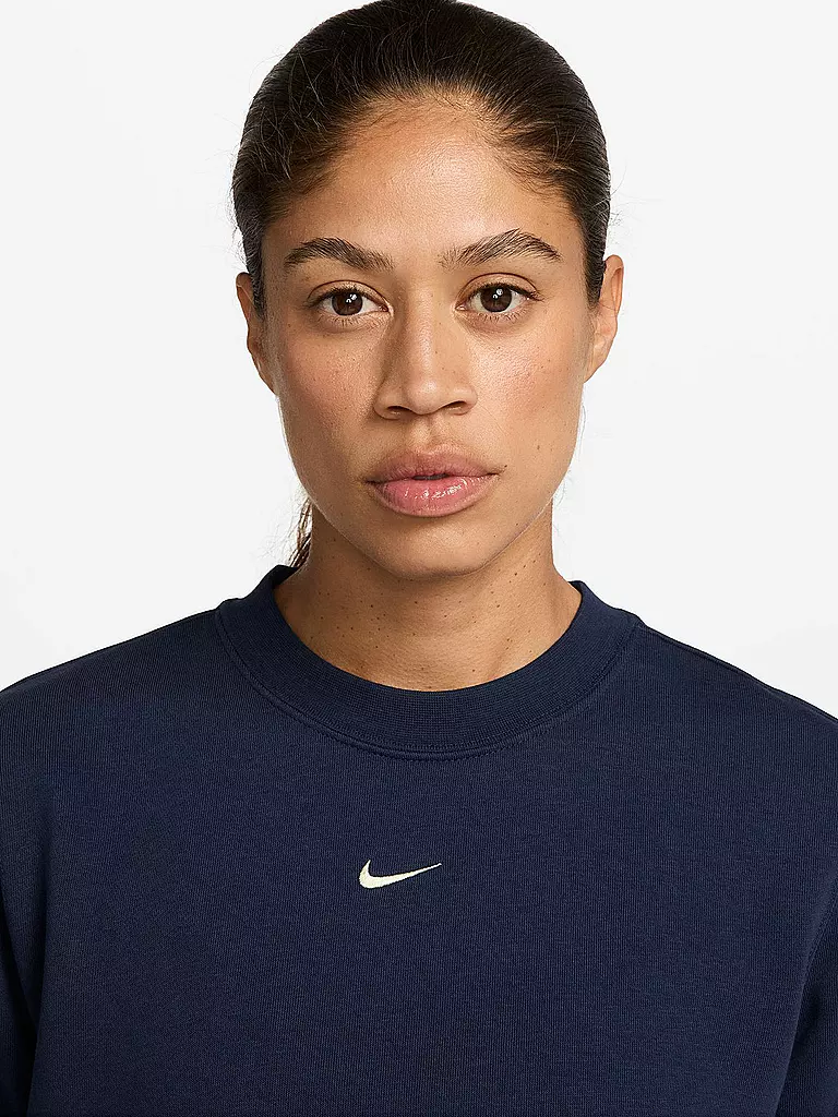 NIKE | Damen Sweater Sportswear Chill Terry | dunkelblau