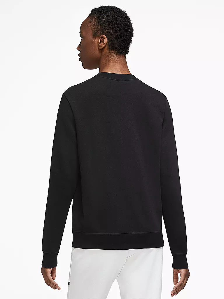NIKE | Damen Sweater Sportswear Club Fleece | schwarz