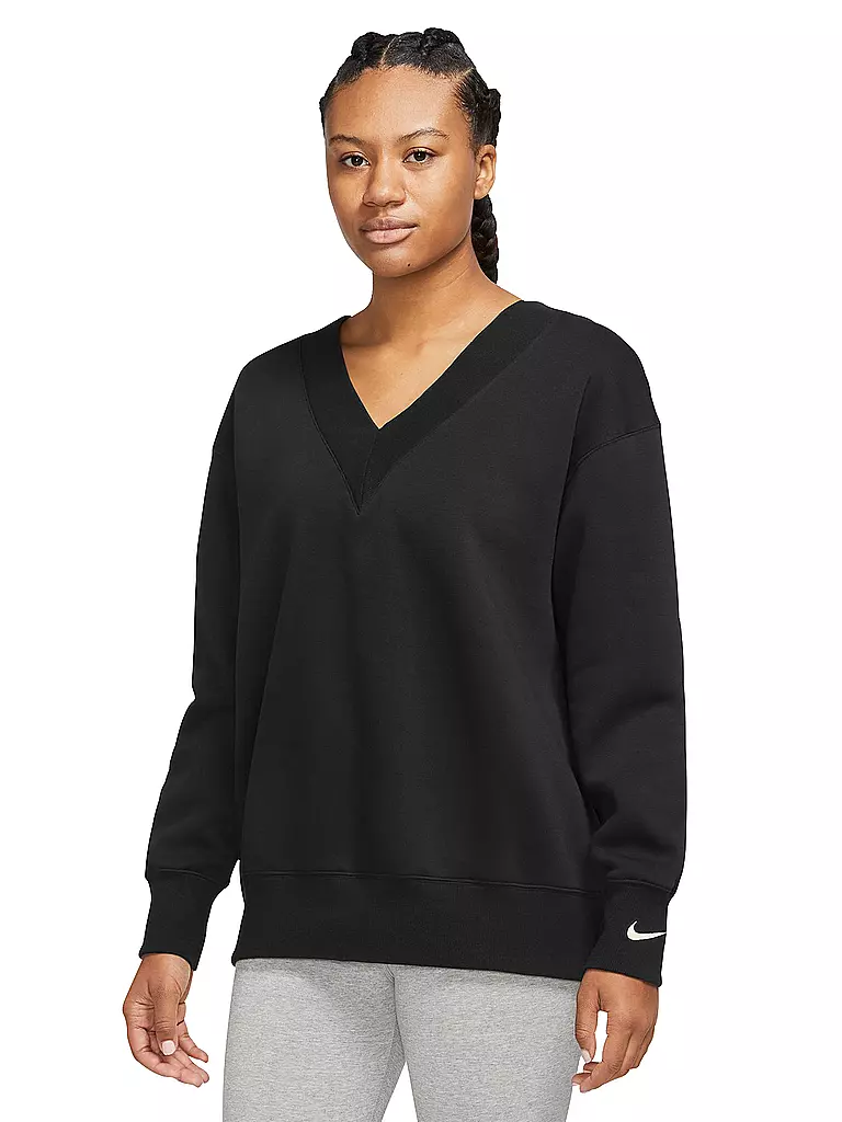Oversize Hoodie Nike Pullover Damen Sale Schwarz NIKE Damen