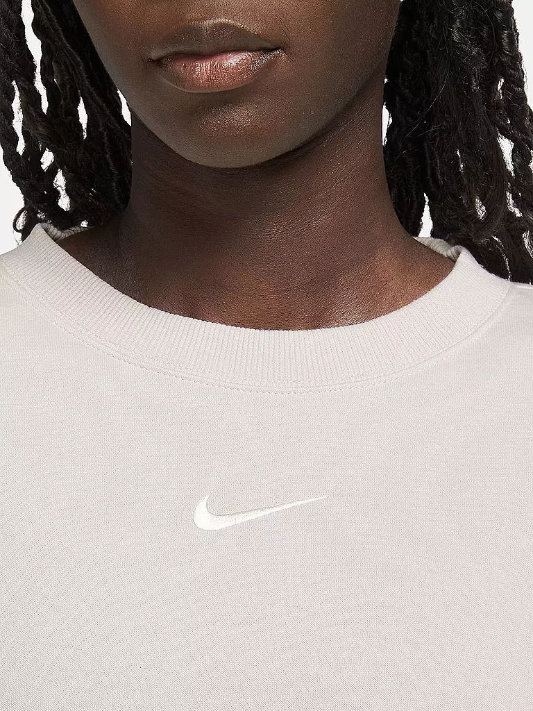 NIKE | Damen Sweater Sportswear Phoenix Fleece | beige