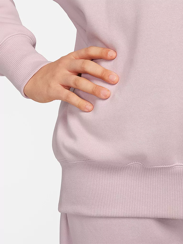 NIKE | Damen Sweater Sportswear Phoenix Fleece | rosa