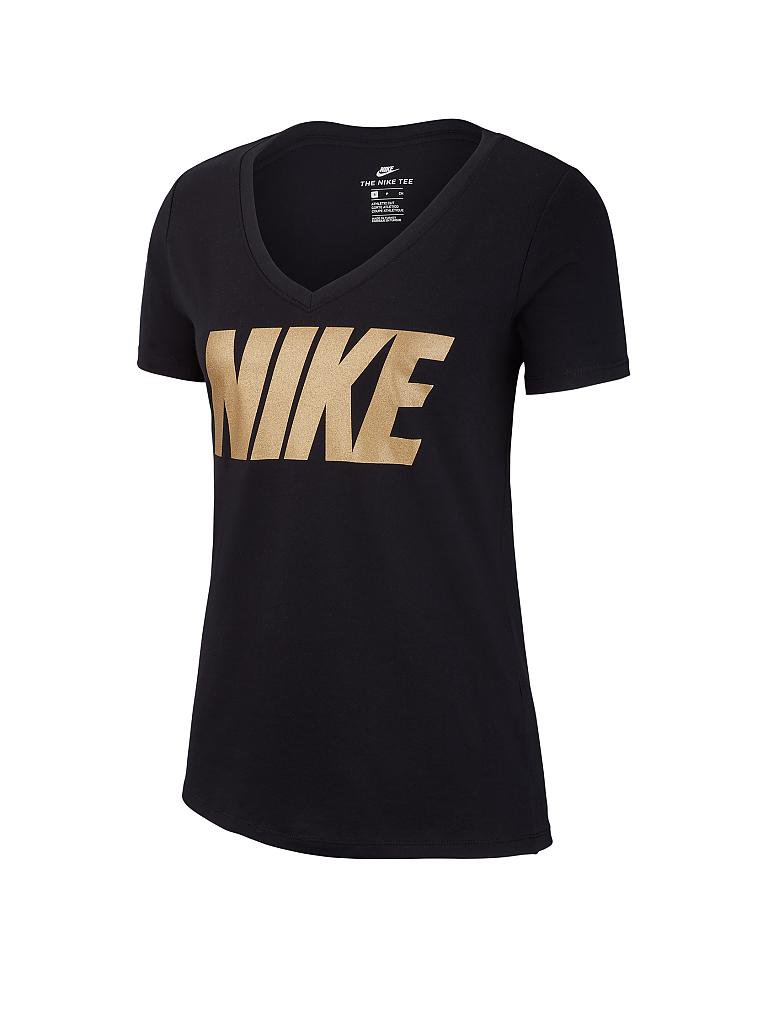 nike t shirt gold