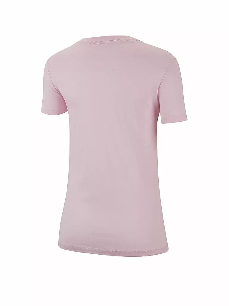 NIKE | Damen T-Shirt Nike Sportswear Swoosh | rosa