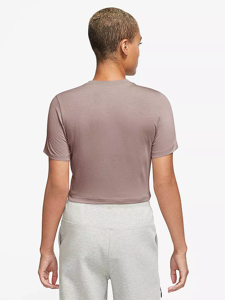 NIKE | Damen T-Shirt Sportswear Essential Crop | kupfer