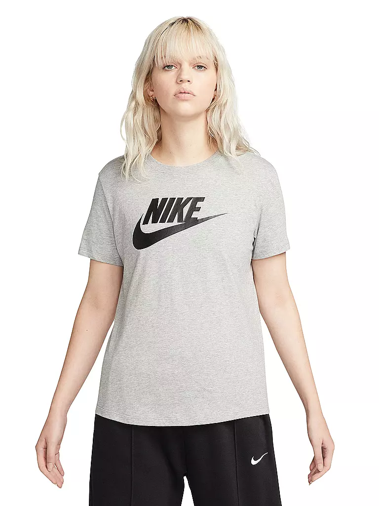 NIKE | Damen T-Shirt Sportswear Essentials | grau