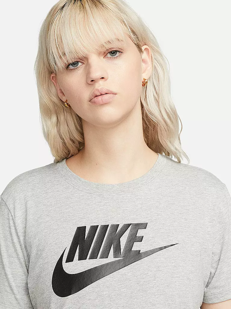 NIKE | Damen T-Shirt Sportswear Essentials | grau