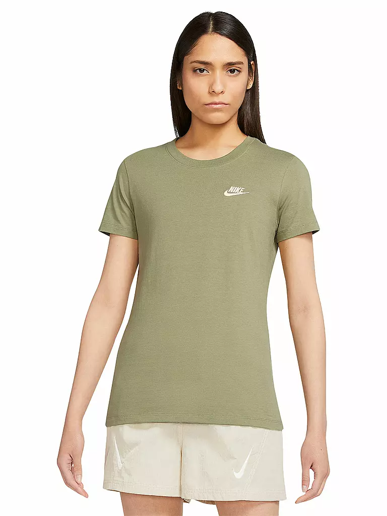 NIKE | Damen T-Shirt Sportswear | olive