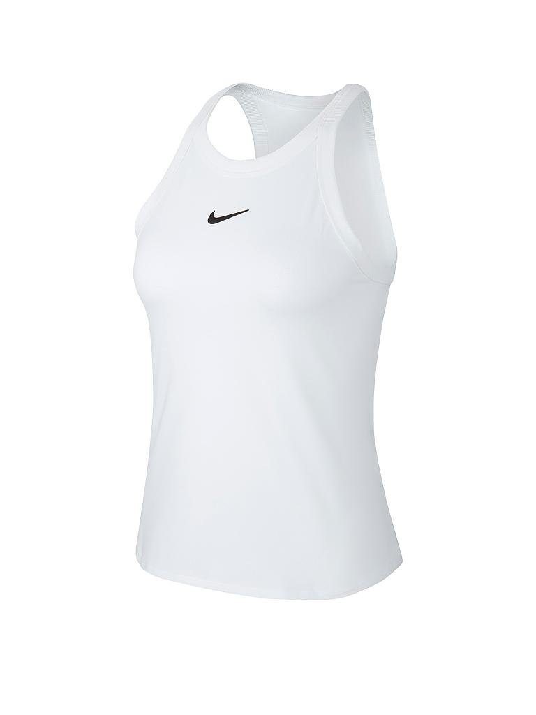 NIKE | Damen Tennis-Tanktop NikeCourt Dri-FIT | weiß