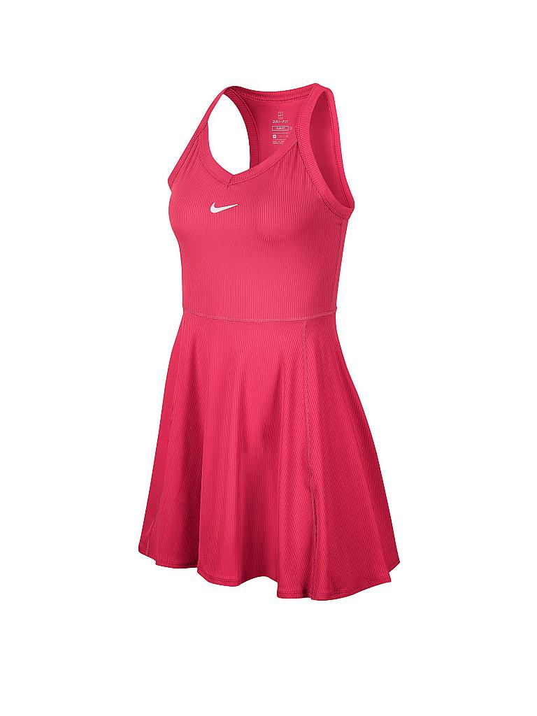 partij binden lengte NIKE Damen Tenniskleid NikeCourt Dri-FIT pink