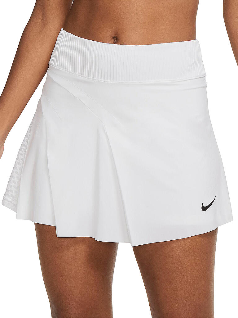 NIKE | Damen Tennisrock NikeCourt Dri-FIT ADV Slam Wimbledon | weiß