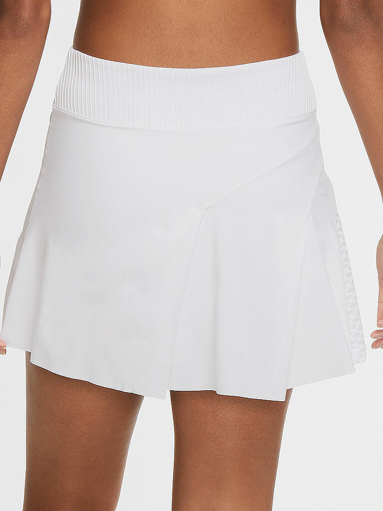 NIKE | Damen Tennisrock NikeCourt Dri-FIT ADV Slam Wimbledon | weiß