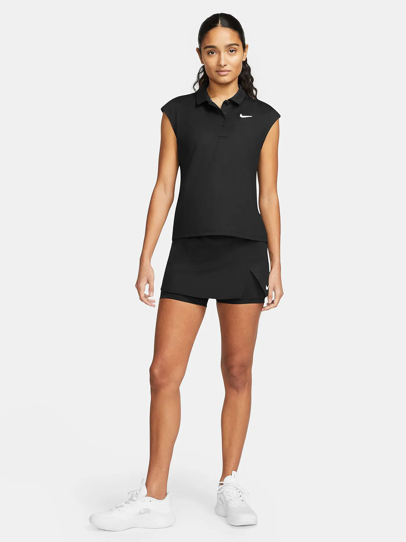 NIKE | Damen Tennisrock NikeCourt Dri-FIT Victory | schwarz