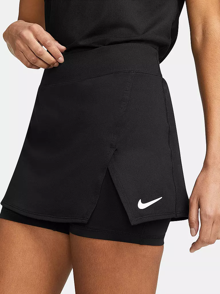 NIKE | Damen Tennisrock NikeCourt Dri-FIT Victory | schwarz