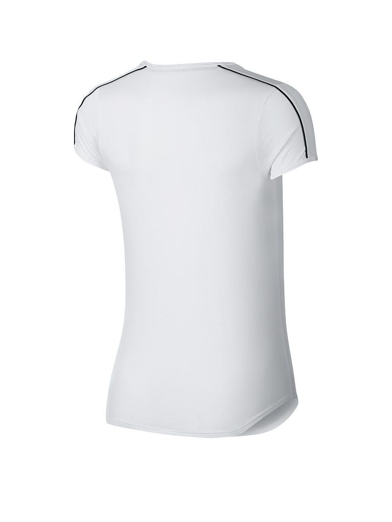 NIKE | Damen Tennisshirt Dri-FIT | weiß