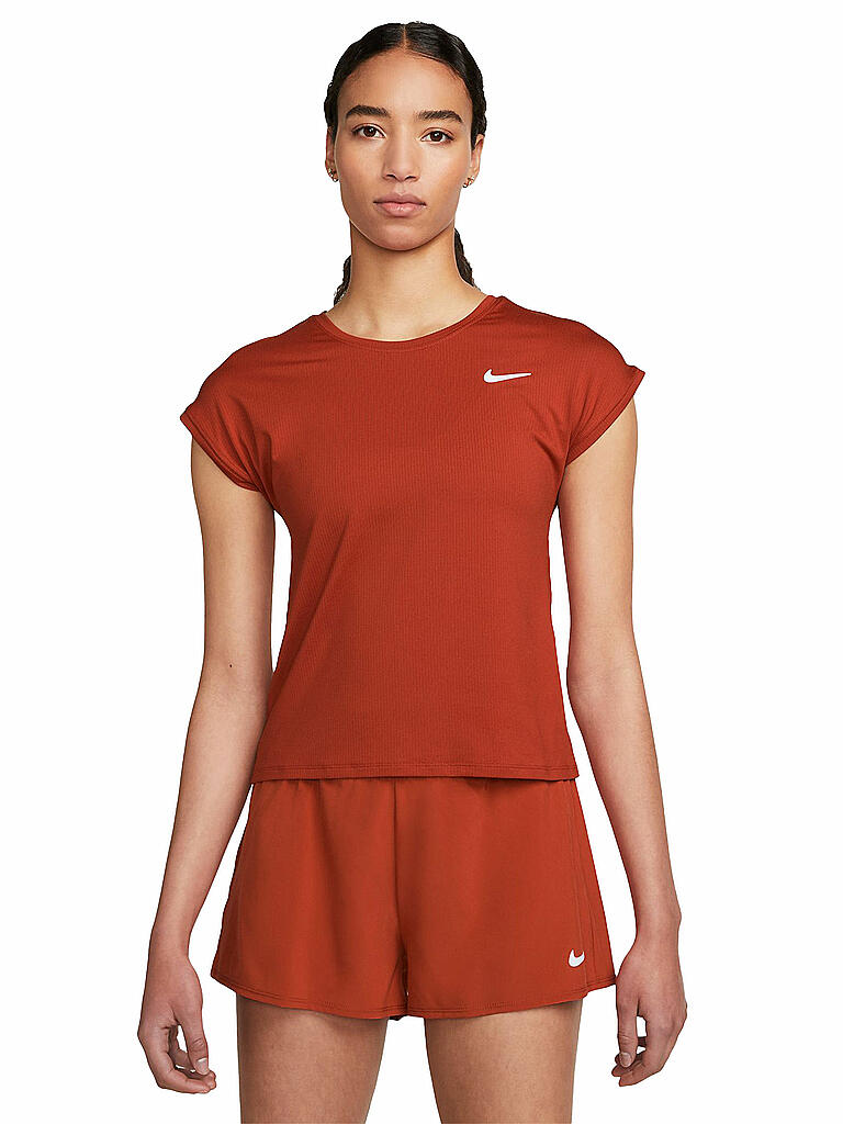 NIKE | Damen Tennisshirt NikeCourt Dri-FIT Victory | orange