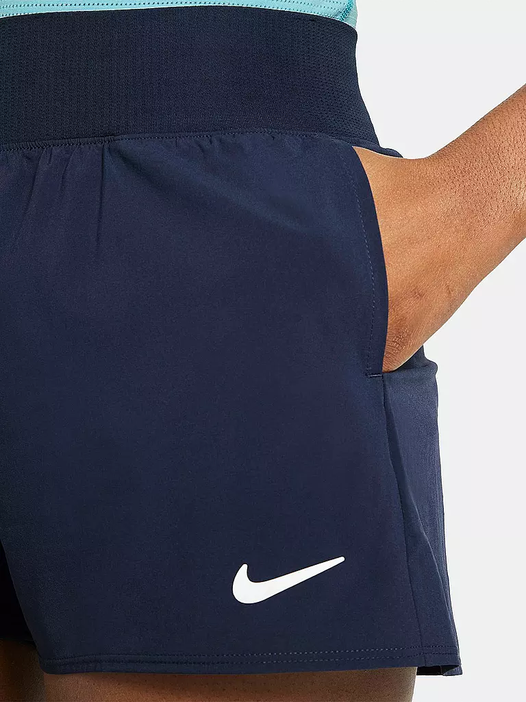 NIKE | Damen Tennisshort NikeCourt Dri-FIT Victory | blau
