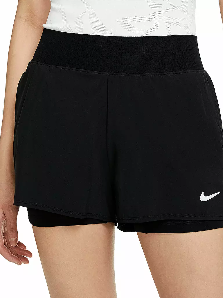 NIKE | Damen Tennisshort NikeCourt Victory | schwarz
