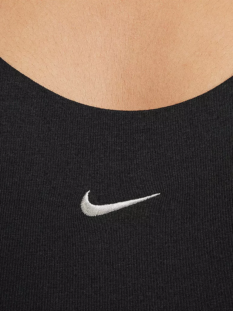 NIKE | Damen Top Sportswear Chill Knit | schwarz