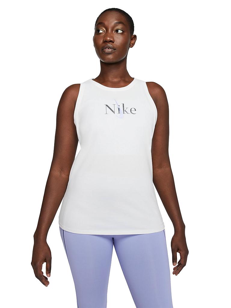 NIKE | Damen Yoga-Tanktop Dry Yoga | weiß