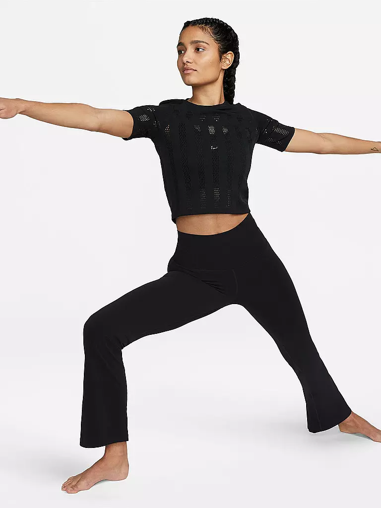 NIKE | Damen Yogapant Dri-FIT Luxe | schwarz