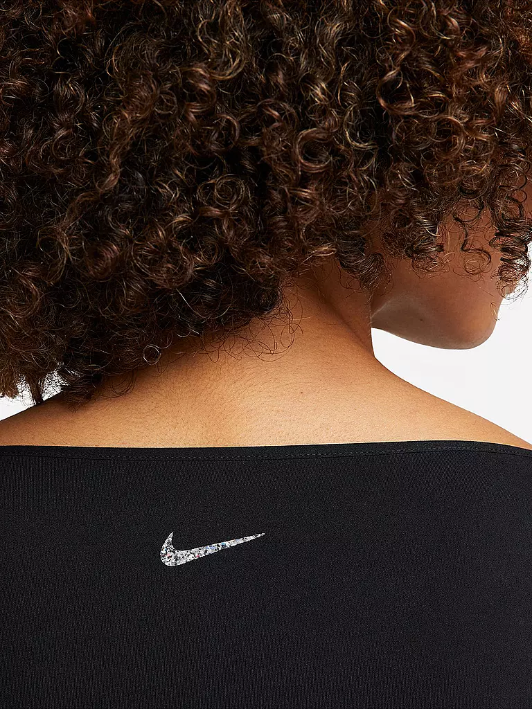 NIKE | Damen Yogashirt Dri-FIT Luxe | schwarz
