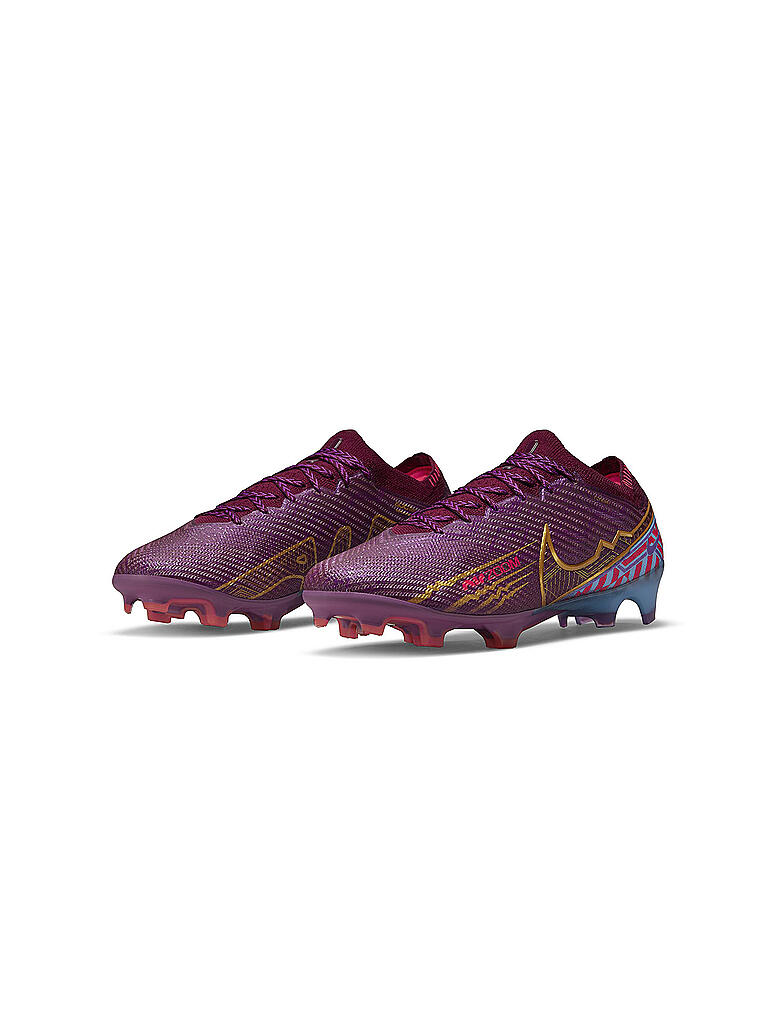 NIKE | Fußballschuhe Nocken Zoom Mercurial Vapor 15 Elite KM FG | beere