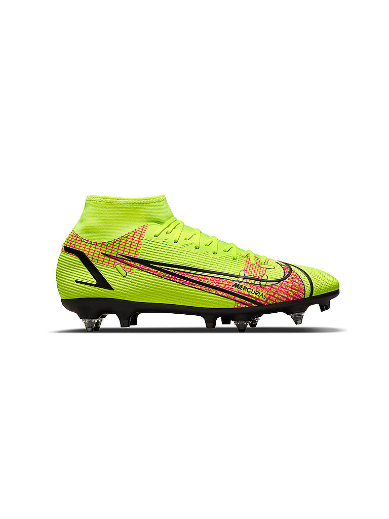 Gezamenlijk toediening Komst NIKE Fußballschuhe Stollen Mercurial Superfly 8 Academy SG-Pro AC gelb