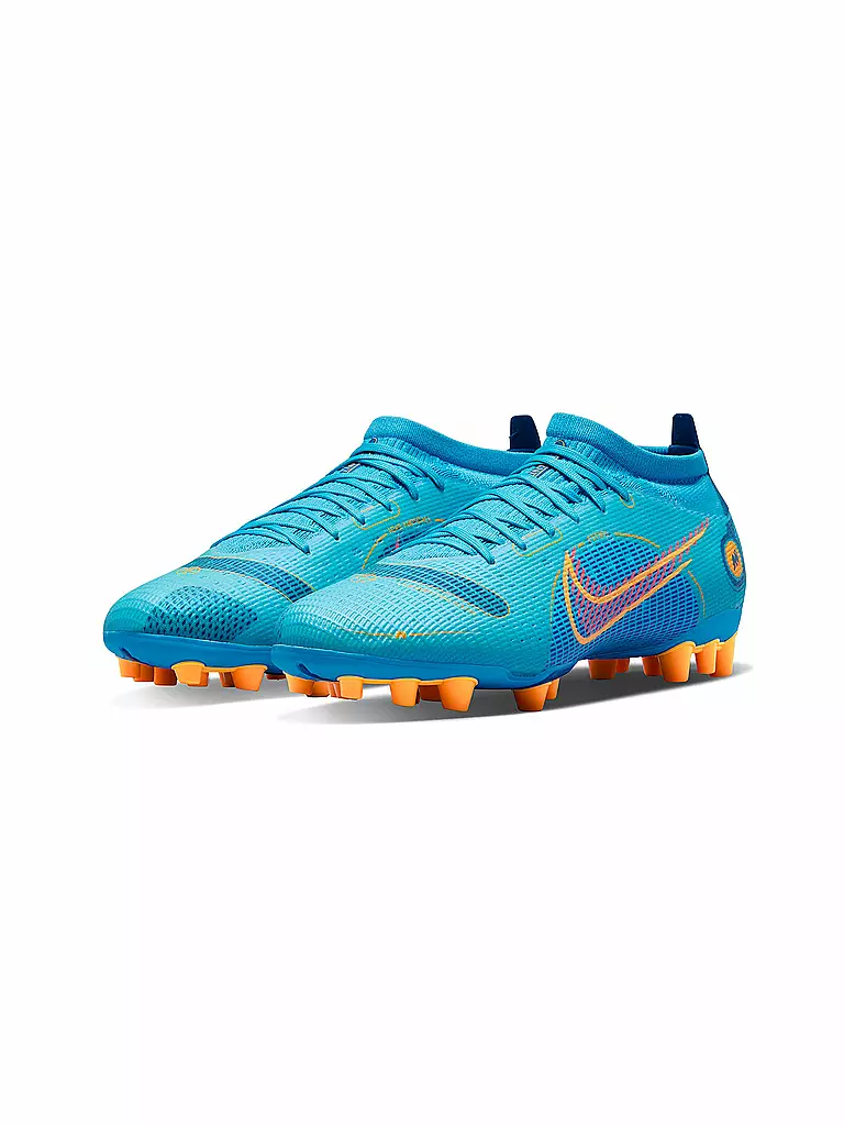 NIKE | Fußballschuhe Turf Mercurial Vapor 14 Pro AG | blau