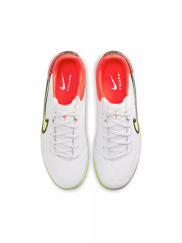 NIKE | Fußballschuhe Turf React Tiempo Legend 9 Pro TF | weiss