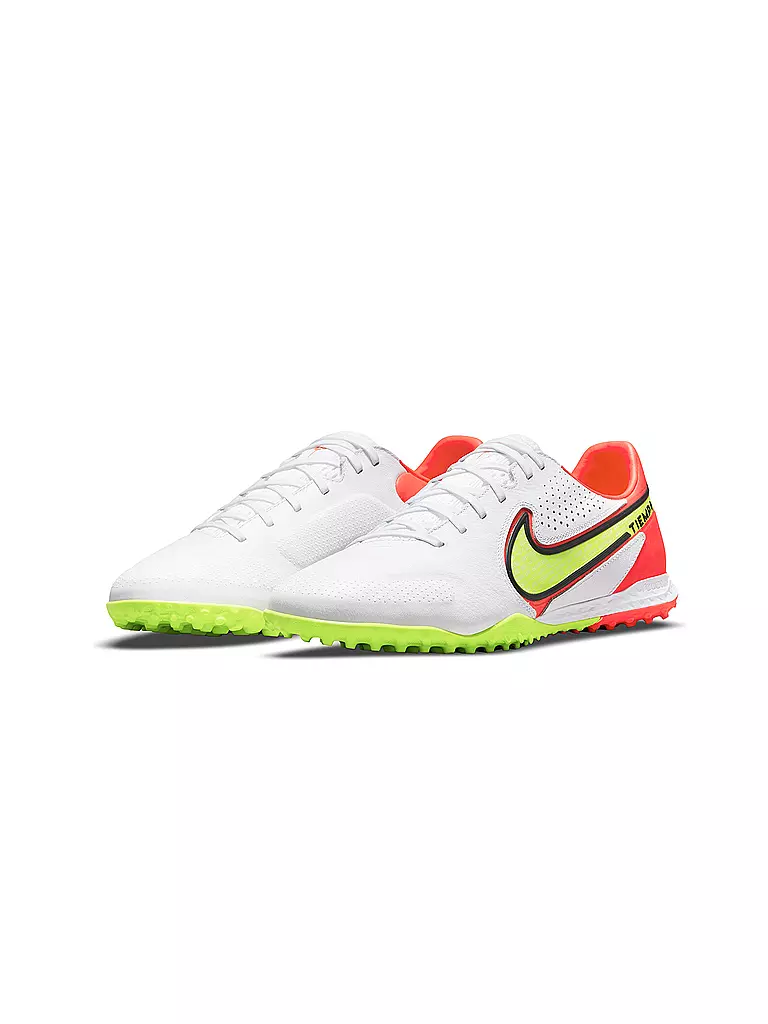 NIKE | Fußballschuhe Turf React Tiempo Legend 9 Pro TF | weiss