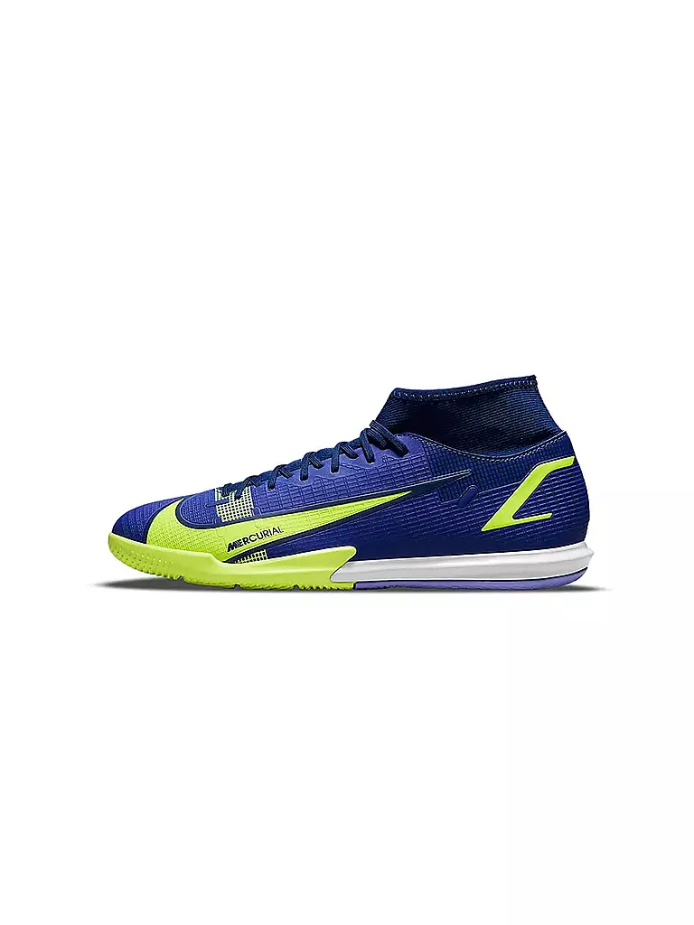 NIKE | Hallen-Fußballschuhe Mercurial Superfly 8 Academy IC | blau