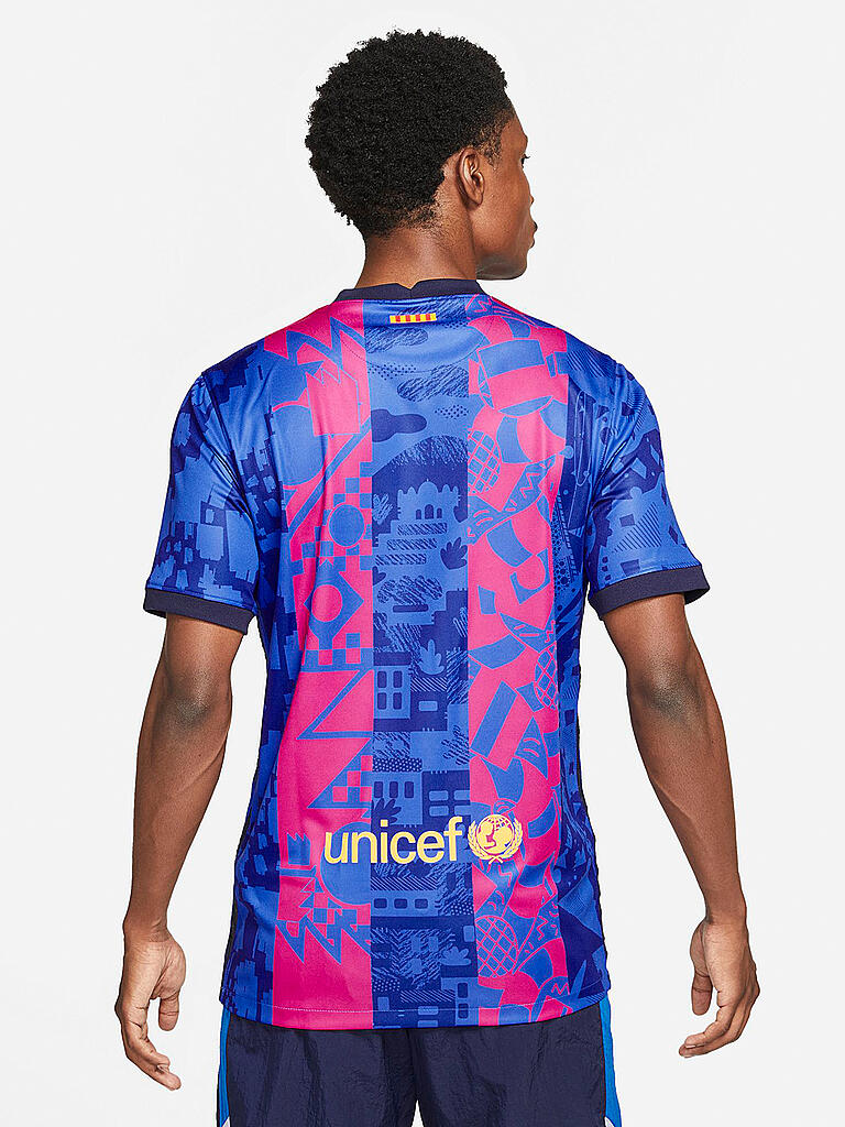 NIKE | Herren 3. Trikot FC Barcelona Stadium 21/22 | blau