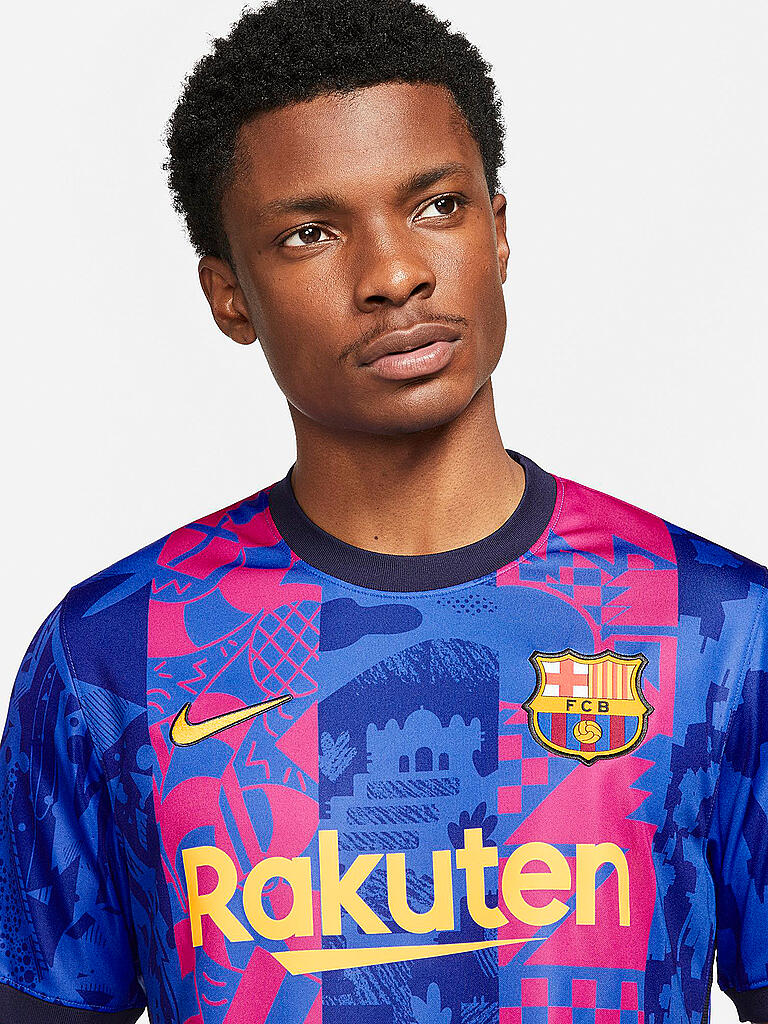 NIKE | Herren 3. Trikot FC Barcelona Stadium 21/22 | blau