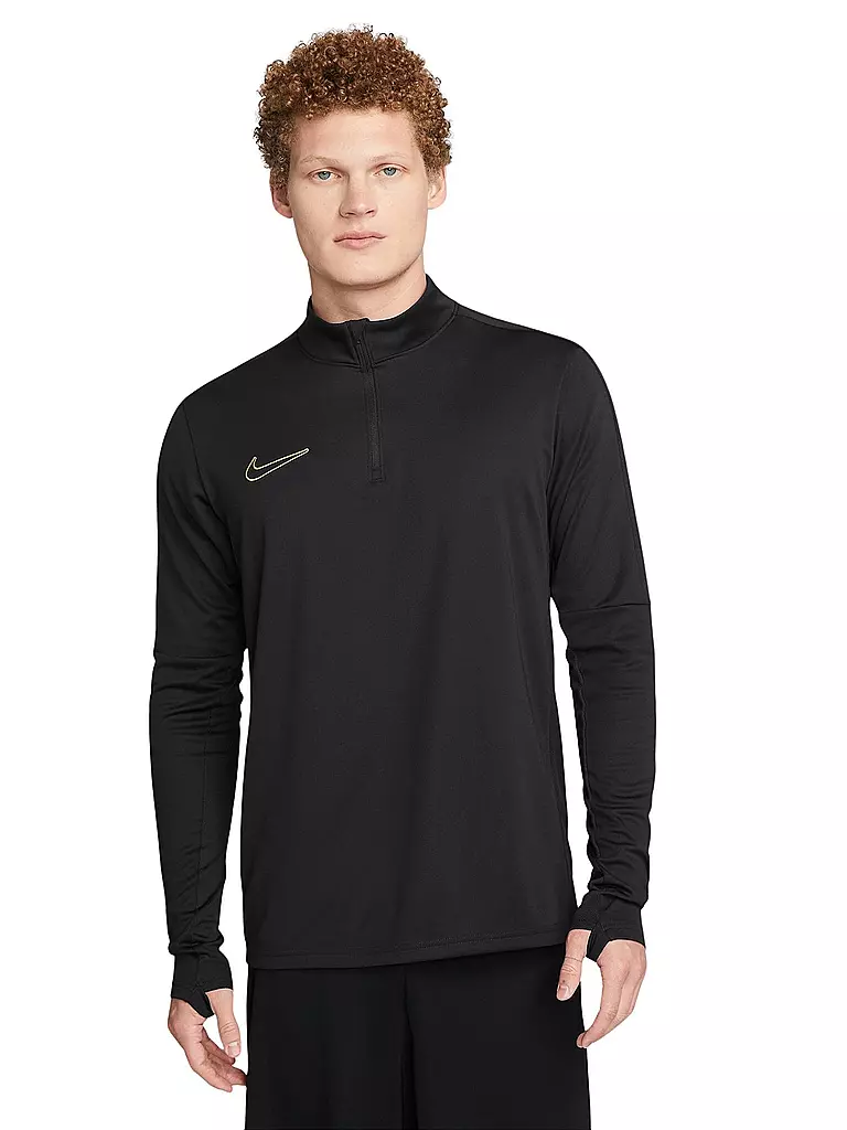 NIKE | Herren Drill-Fußballshirt Dri-FIT Academy | schwarz