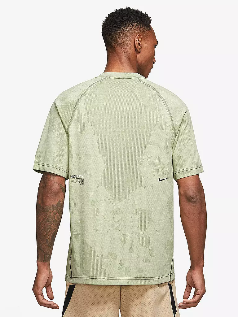 NIKE | Herren Fitnessshirt Dri-FIT ADV A.P.S. | olive