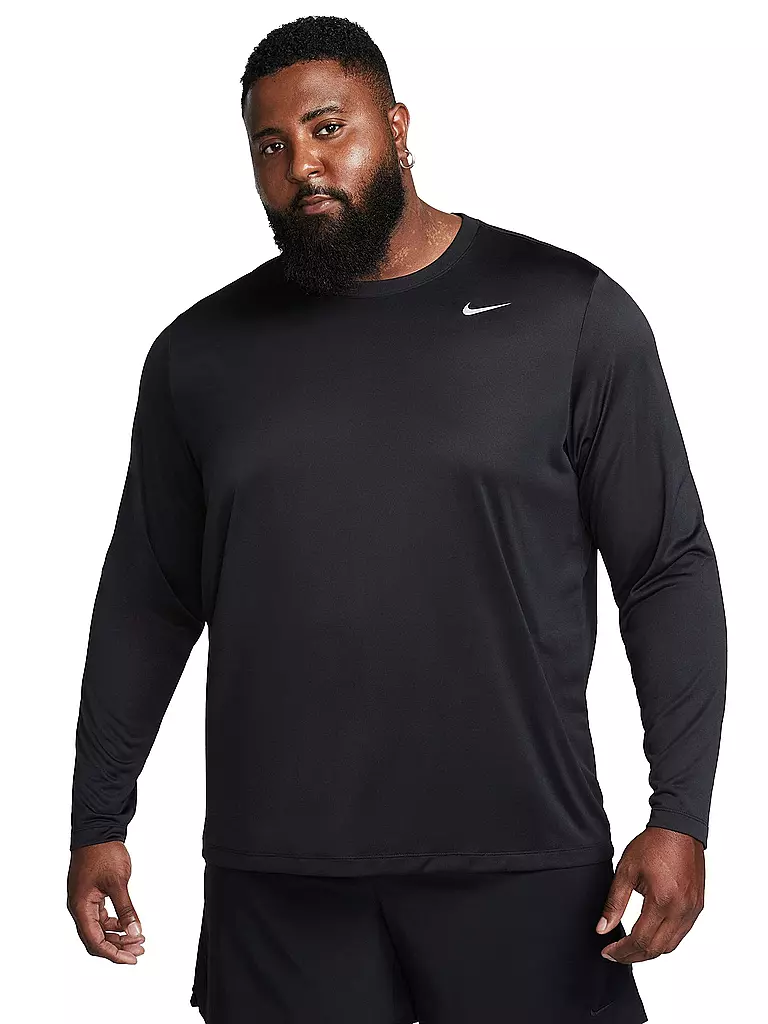 NIKE | Herren Fitnessshirt Dri-FIT Legend | schwarz