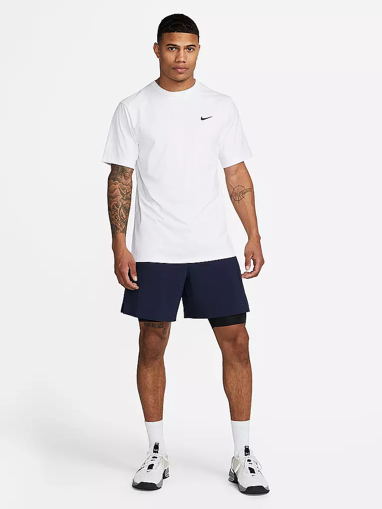 NIKE | Herren Fitnessshirt Dri-FIT UV Hyverse | weiss